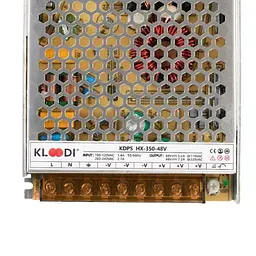 Блок живлення 350W. 48V. IP20 KLOODI KDPS-HX 350 48V - мініатюра 2