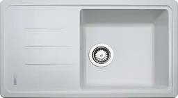 Кухонна мийка Adamant Slim Long 780x435x200 білий 381223, Білий