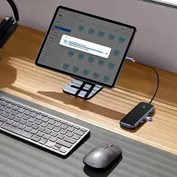 Адаптер хаб Baseus AcmeJoy 7 in 1 (WKJZ010413) - мініатюра 4