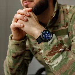 Наручний годинник чоловічий North Edge Laker Black 5BAR Чорний (2704) - мініатюра 4