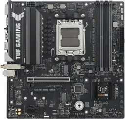 Материнська плата ASUS TUF GAMING A620AM-PLUS WIFI (TUF GAMING A620AM-PLUS WIFI) (Socket AM5, AMD A620A, Micro-ATX)