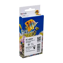 Картридж Barva Canon CLI-42GY (6390B001) 900sh, gray (IC-42GY)