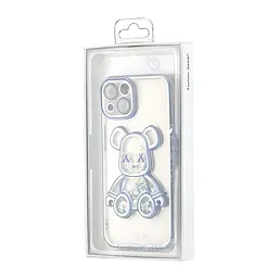Чохол Shining Bear Case iPhone 14 Blue - мініатюра 2