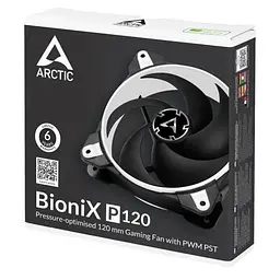 Вентилятор 120 мм, BioniX P120, Black/White, 120х120х27 мм Arctic teh0028701 - мініатюра 3