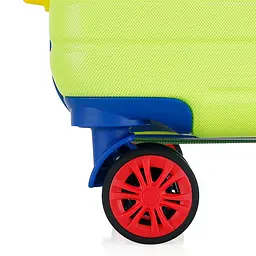 Валіза середня Semi Line T5939-2 ABS-пластик 24 дюйми 65 л Лимонний - мініатюра 10