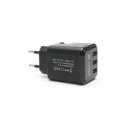 Зарядний пристрій PowerPlant W-360 3xUSB, 3.4 А (DV00DV5065) - мініатюра 3