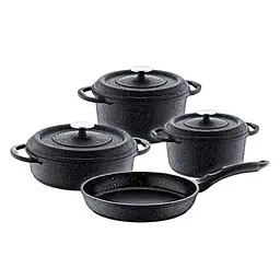 Набір посуду O.M.S. Collection 3050 Black 7 предметів