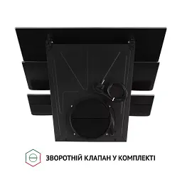 Витяжка декоративна похила Perfelli DNS 6482 D 850 BL LED - мініатюра 8