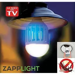 Світлодіодна лампа комах комах комах 2 в 1 ZAPPLIGHT LED LAMP UKC білий - мініатюра 12