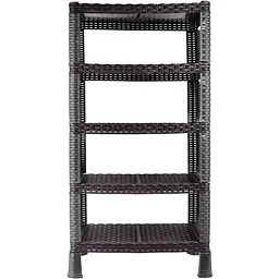 Етажерка для взуття Violet House 0733 Роттанг Гелакси Black 30х52х96 см (0733 Роттанг Гелакси BLACK) - мініатюра 2