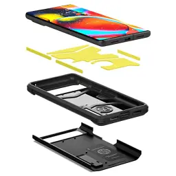 Чохол до мобільного телефона Spigen Tough Armor Google Pixel 7 Black (8809811862546) - мініатюра 5