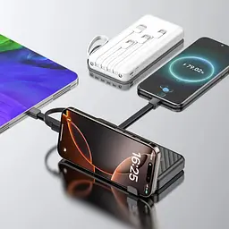 Павербанк Dudao Black 10 000 mAh / 10 Вт (6977196681853) - мініатюра 5
