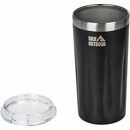 Термопляшка Skif Outdoor Drop, 0.42L ц:чорний - мініатюра 3