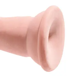 Фалоімітатор King Cock Plus 7 Triple Density Cock 21 см тілесний - мініатюра 5