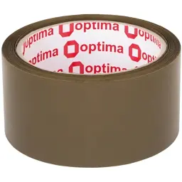 Скотч Optima 48 мм х 60 м х 40 мкм, коричневий (O45319)
