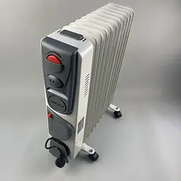Масляний обігрівач Nikura 2900 Вт підлоговий (11 секцій) - мініатюра 4