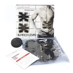 Міостимулятор Body mobile gym W-27 тренажер для м'язів Black (kz112-hbr) - мініатюра 5