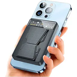 Зовнішній акумулятор Wiwu JC-20 Magnetic Wireless 10000mAh Black [104326] - мініатюра 3