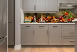 Кухонний фартух Ананаси для кухні наклейка овочі фрукти Натюрморт Коричневий 60х250 см Happy Pocket Z180430 - мініатюра 4