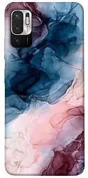 Чохол Demsky Рожево-блакитні розводи для Xiaomi Redmi Note 10 5G