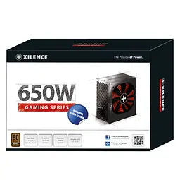 БЖ 650W Xilence XP650R10 Gaming series, 140mm, 80+ BRONZE, Semi-Modular, Retail Box - мініатюра 4