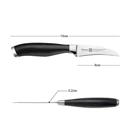 Ніж для чищення овочів Fissman Elegance 8 см (2477) - мініатюра 2