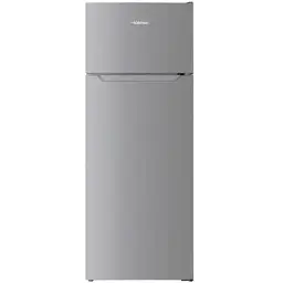 Холодильник Holmer HTF 043SS Grey двухкамерный общий объем 209L полезный объем 168L/37L А+ 143х54.5х58 см