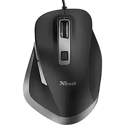 Комп'ютерна миша Trust Fyda ComFortable ECO USB-A чорно-сірий teh0014012