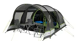 Намет чотиримісний High Peak Garda 4.0 Light Grey/Dark Grey/Green (11821) 928912 - мініатюра 5