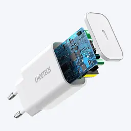 Зарядний пристрій Choetech USB-C PD20W white (Q5004-V5) - мініатюра 7