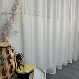 Тюль сітка бежева 300х270, тасьма ALBO pbe0052343 - мініатюра 9