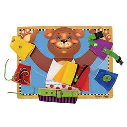 Розвиваюча іграшка Melissa & Doug Дерев’яна дошка з застібками (SM93464/6075184) - мініатюра 2