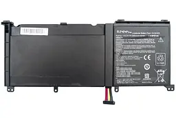 Акумулятор Elements для Asus ZenBook G501JW G601JW N501JW N501L UX501JW UX501LW UX501VW 15.2V 3950 mAh (C41N1416-4S1P-3950)