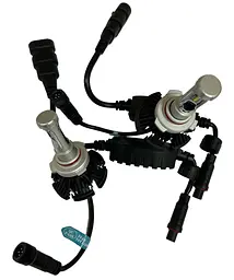 Комплект світлодіодних ламп Guarand 7S HB3 (9005) H10 ZES 5000k 6000Lm 12-24v - мініатюра 4