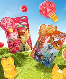Жувальні цукерки Xinqitian Disney Zootopia Blood Orange Candy 75г - мініатюра 4