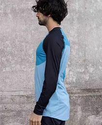 Велоджерсі POC MTB Pure LS Jersey S Чорний-Блакитний - мініатюра 3