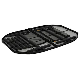 Стіл Bo-Camp Northgate Oval 120x80 cm Black/Grey (1404187) - мініатюра 6
