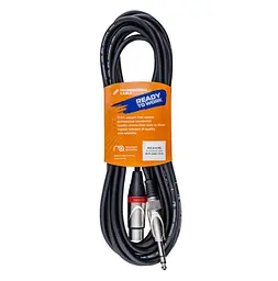 Микрофонный аудио кабель Jack 6,3 — XLR Female Maximum Acoustics MICXJ5 (Red) OFC 5m - мініатюра 2