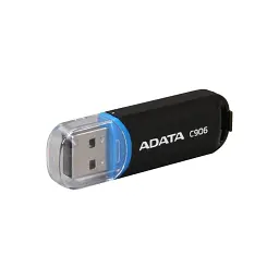 USB флеш накопичувач ADATA 64GB C906 Black USB 2.0 (AC906-64G-RBK) - мініатюра 2