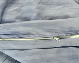 Постільна білизна LARA сатин-страйп LUX steel grey d13207р полуторний - мініатюра 6