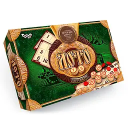 Настільна гра Danko Toys Лото дорожнє Бочата 27х19х8 см від 6 років Коричневий (SR-113-N-939)