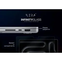 Захисне скло iLera Frosted Glass для Macbook Air 13 2022-2026 (iLFrGLMC5) [169184] - мініатюра 4