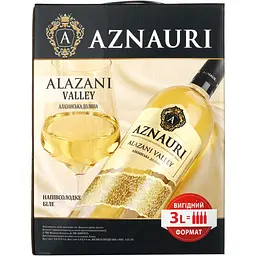 Вино AZNAURI Alazani Valley біл н/сол 3 л - мініатюра 2