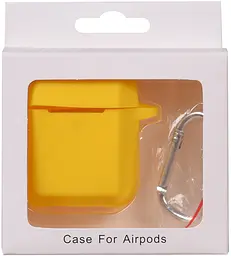 Кейс TOTO Plain Ling Angle Case AirPods Yellow - мініатюра 2