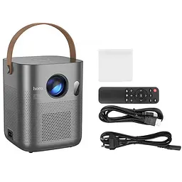 Проектор Hoco DT4 Smart full autofocus 720P (Android version) Metal grey - мініатюра 4