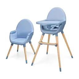 Стілець для годування Kinderkraft 2 в 1 Fini 2 Nordic Breeze (5902533929733)
