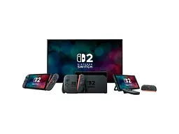 Портативна ігрова приставка Nintendo Switch 2 Black (00045496885816) - мініатюра 2