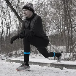 Шкарпетки DexShell Coolvent водонепроникні S блакитні - мініатюра 3
