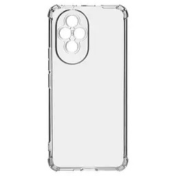 Прозрачный чехол для Honor 200 с защитой камеры и усиленными бортами, тонкий, силиконовый, бесцветный, ударопрочный, противоударный бампер с закрытой камерой, ArmorStandart (ARM80638)