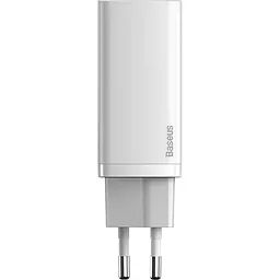 Зарядний пристрій Baseus GaN2 Lite Quick Charger C+U 65W EU white (CCGAN2L-B02) - мініатюра 2